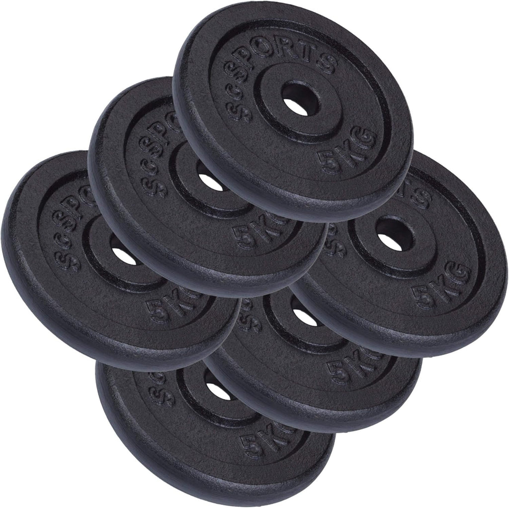 Hantelscheiben Set Gusseisen 10 - 40 kg