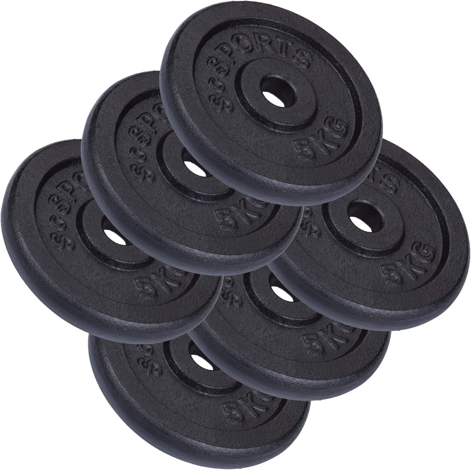 Hantelscheiben Set Gusseisen 10 - 40 kg