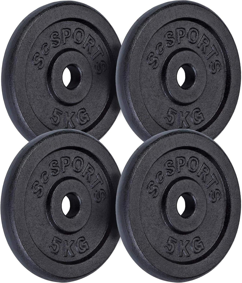 Hantelscheiben Set Gusseisen 10 - 40 kg