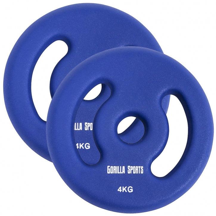 Hantelscheiben Set 30/31 mm Neopren 1 - 5 KG