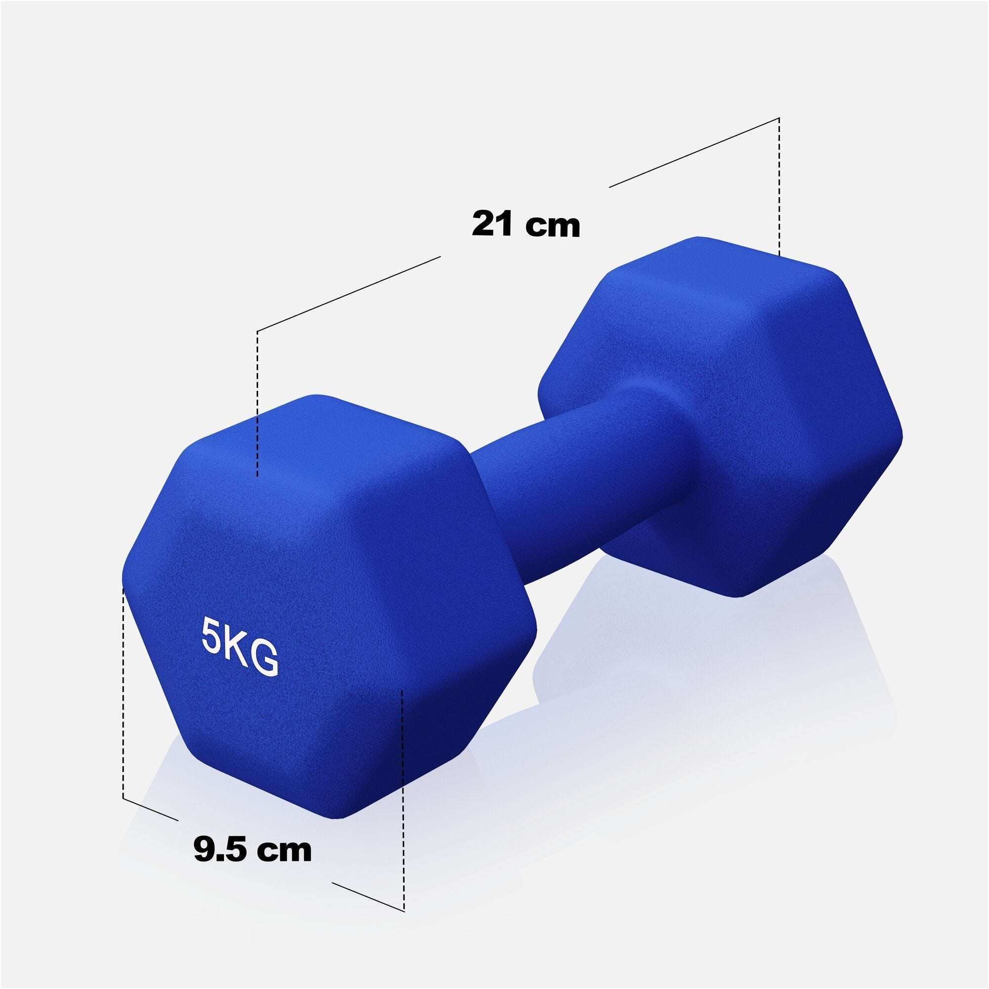Hantelset Neopren